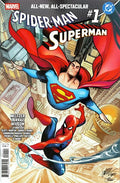 Preorder By 07/06 ~ DF MARVEL DC SPIDER-MAN SUPERMAN #1 CGC GRADED