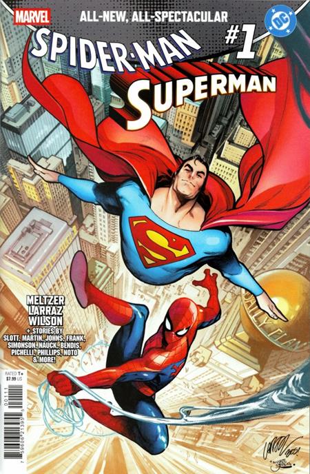 Preorder By 07/06 ~ DF MARVEL DC SPIDER-MAN SUPERMAN #1 CGC GRADED