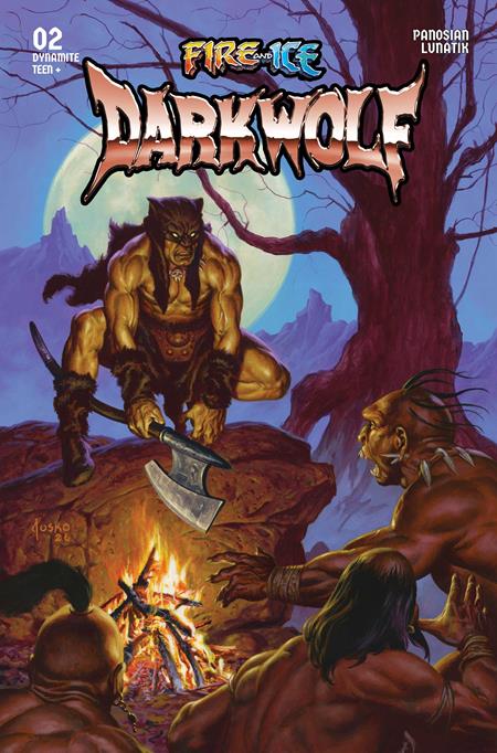 Preorder By 07/20 ~ FIRE AND ICE DARKWOLF #2 CVR C JOE JUSKO VAR