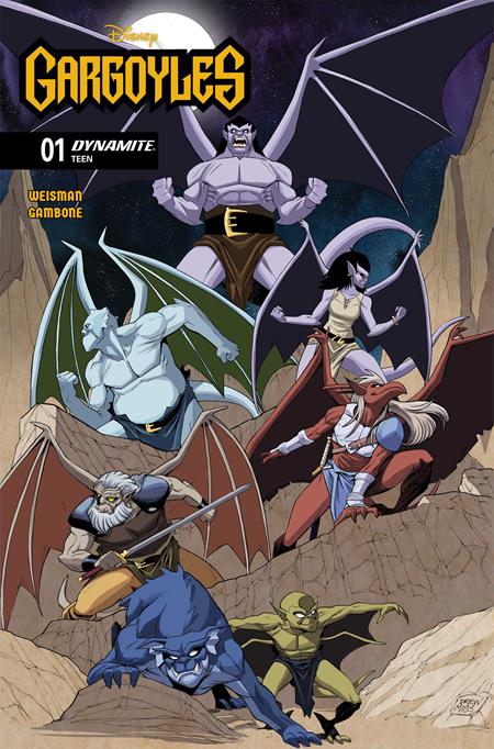 Preorder By 07/20 ~ GARGOYLES #1 (2026) CVR B DREW MOSS VAR