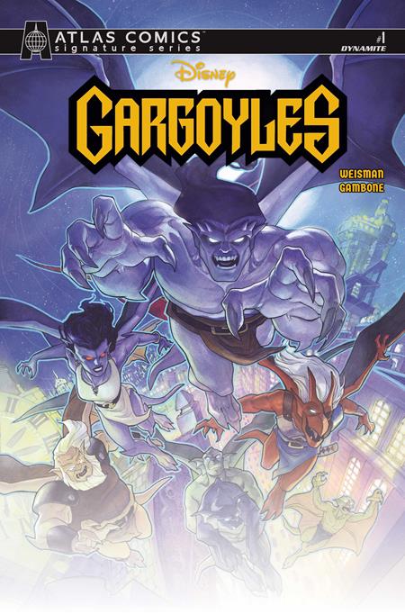 Preorder By 07/20 ~ GARGOYLES #1 (2026) CVR G MEGHAN HETRICK ATLAS EDITION SIGNED BY GREG WEISMAN VAR