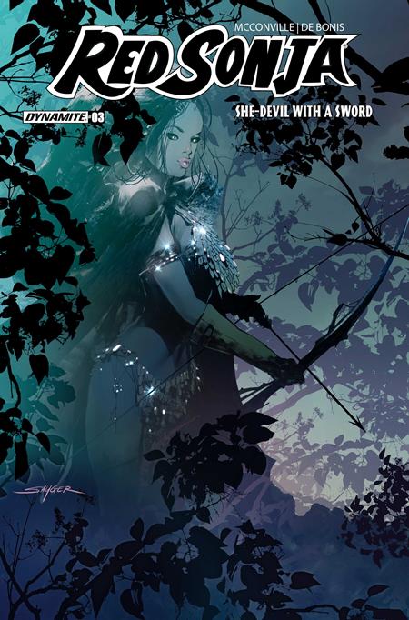 Preorder By 07/13 ~ RED SONJA SHE DEVIL WITH A SWORD #4 CVR A STUART SAYER