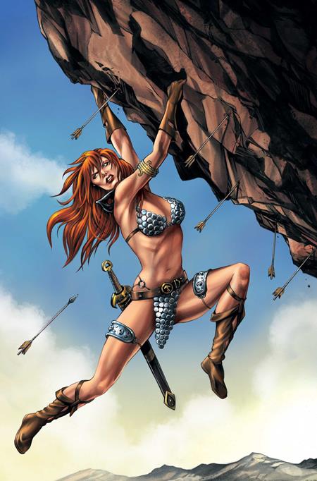 Preorder By 07/13 ~ RED SONJA SHE DEVIL WITH A SWORD #4 CVR I INC 1:10 MIKE ROOTH VIRGIN VAR