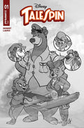 Talespin #1 CVR Q INC 1:40 Cat Staggs Line Art Var