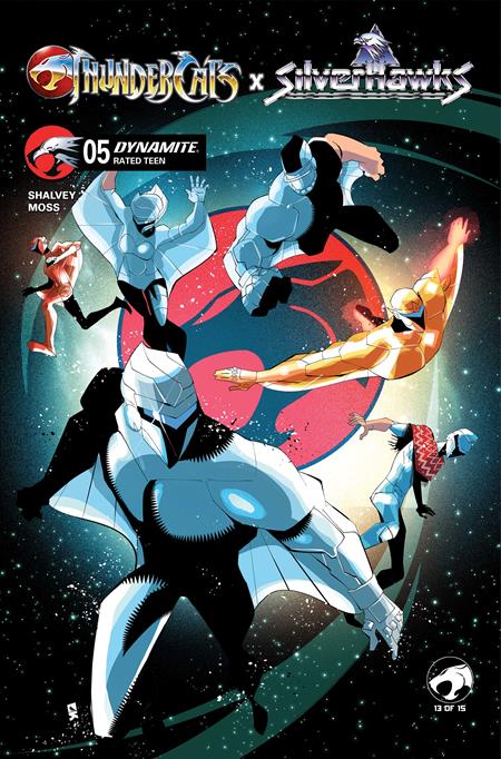 Preorder By 07/20 ~ THUNDERCATS X SILVERHAWKS #5 CVR D GEORGE KAMBADAIS VAR