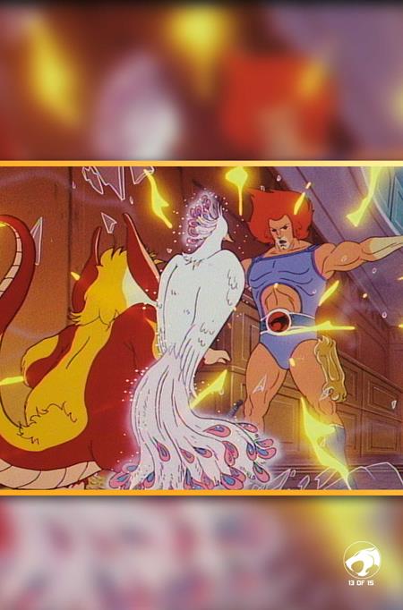 Preorder By 07/20 ~ THUNDERCATS X SILVERHAWKS #5 CVR G INC 1:10 ANIMATION ART VIRGIN VAR