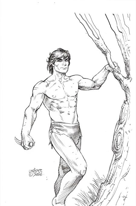 Altered States Warlords #3 Cover K INC 1:5 Joseph Michael Linsner Line Art Virgin Variant