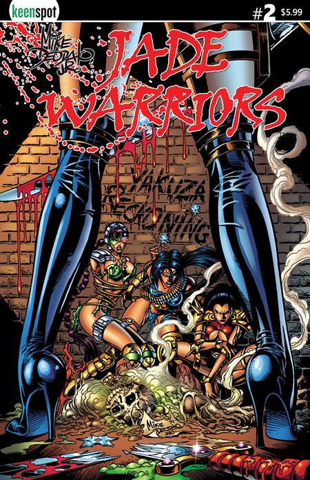 Preorder By 07/06 ~ JADE WARRIORS #2 CVR A MIKE DEODATO YAKUZA RECKONING