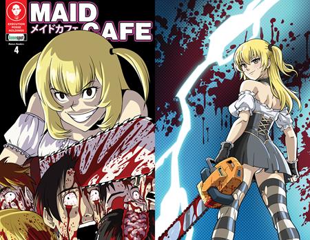Preorder By 07/13 ~ MAID CAFE #4 CVR B REMY EISU MOKHTAR & WILSON GANDOLPHO FLIP COVER VAR