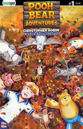 Preorder By 07/06 ~ POOH BEAR ADVENTURES CHRISTOPHER ROBIN & HIS NEW FRIEND THISTLE #1 (ONE SHOT) CVR A TESSA ROSE THE GANGS ALL HERE