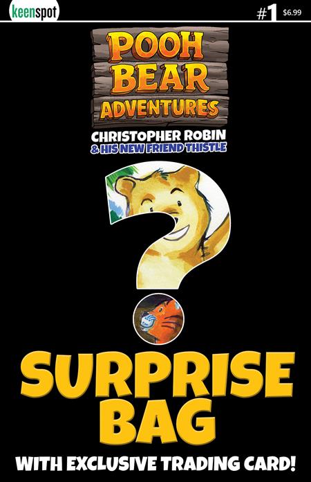 Preorder By 07/06 ~ POOH BEAR ADVENTURES CHRISTOPHER ROBIN & HIS NEW FRIEND THISTLE #1 (ONE SHOT) CVR D SURPRISE COVER BAGGED WITH TRADING CARD VAR