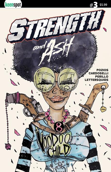 Preorder By 07/13 ~ STRENGTH & ASH #3 CVR C STEFANO CARDOSELLI & FRANCESCA PERILLO VOODOO CHILD VAR