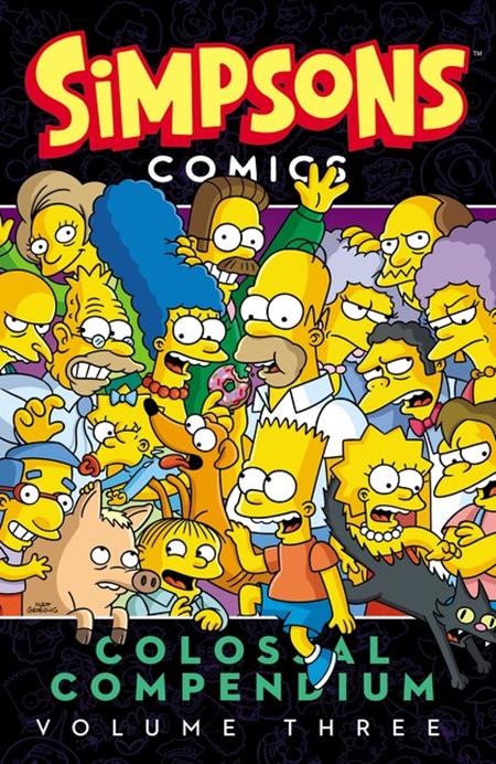 Preorder By 07/06 ~ SIMPSONS COMICS COLOSSAL COMPENDIUM TP VOL 03