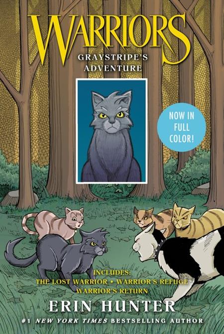 Preorder By 07/06 ~ WARRIORS GRAYSTRIPES ADVENTURE 3 IN 1 TP