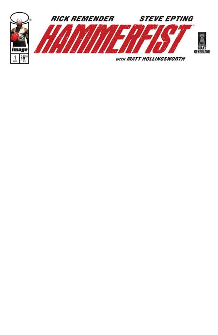 Hammerfist #1 CVR D Blank Sketch Var (MR)
