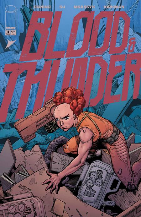 Preorder By 07/20 ~ BLOOD & THUNDER #16 CVR A EJ SU & DEE CUNNIFFE (MR)