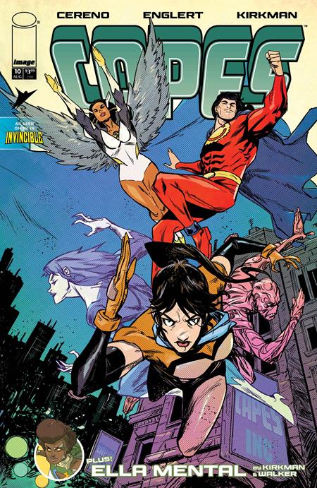 Invincible Universe Capes #10 CVR E Sanford Greene Connecting Var