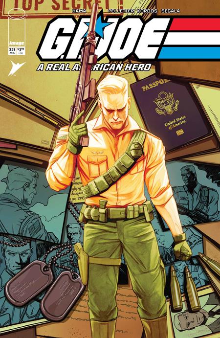 Preorder By 07/20 ~ GI JOE A REAL AMERICAN HERO #331 CVR C NIMIT MALAVIA SECRET DOSSIER VAR