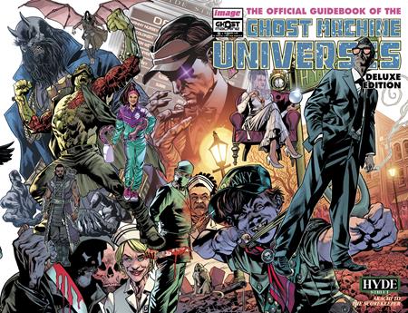 Preorder By 07/13 ~ GHOST MACHINE THE OFFICIAL GUIDEBOOK #5 (OF 5) CVR B BRYAN HITCH & BRAD ANDERSON WRAPAROUND VAR