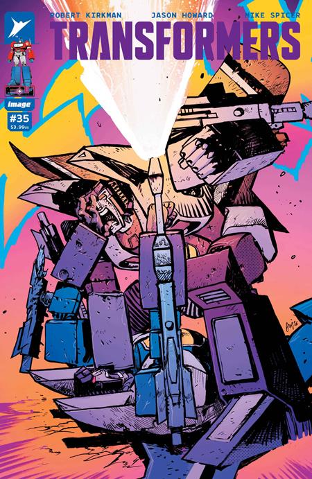 Preorder By 07/20 ~ TRANSFORMERS #35 CVR B DANIEL WARREN JOHNSON & MIKE SPICER VAR