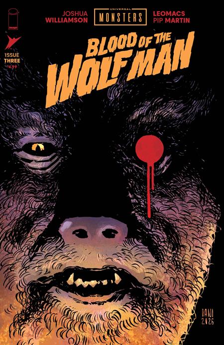 Universal Monsters Blood Of The Wolf Man #3 (Of 4) CVR E INC 1:50 Dani & Brad Simpson Var