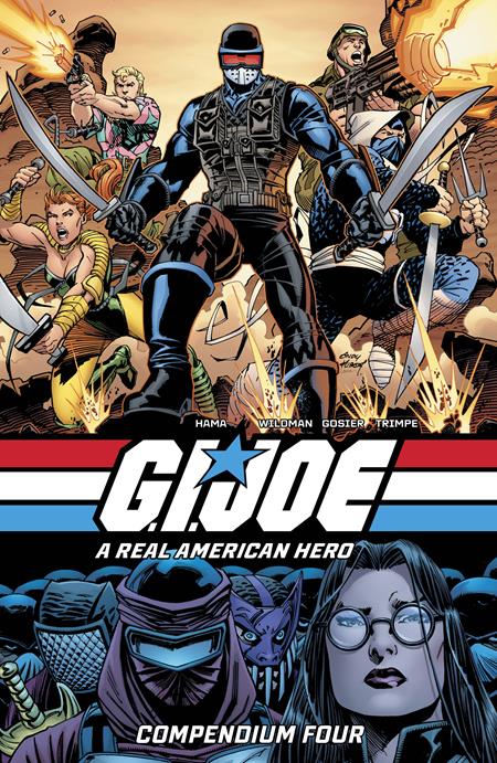 Preorder By 07/13 ~ GI JOE A REAL AMERICAN HERO COMPENDIUM TP VOL 04 ANDY KUBERT & LAURA MARTIN CVR