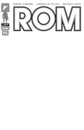 Rom Special #1 (One Shot) Cover E Blank Sketch Variant