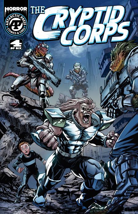 Preorder By 07/06 ~ CRYPTID CORPS #4 (OF 6) CVR A MAX BERTOLINI