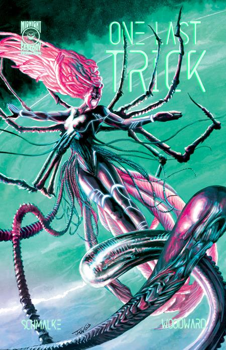Preorder By 07/06 ~ ONE LAST TRICK #4 (OF 4) CVR A JK WOODWARD (MR)