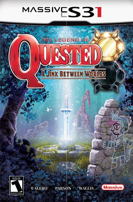 Preorder By 07/20 ~ QUESTED #1 (OF 3) CVR C TREVOR RICHARDSON VIDEO GAME HOMAGE VAR