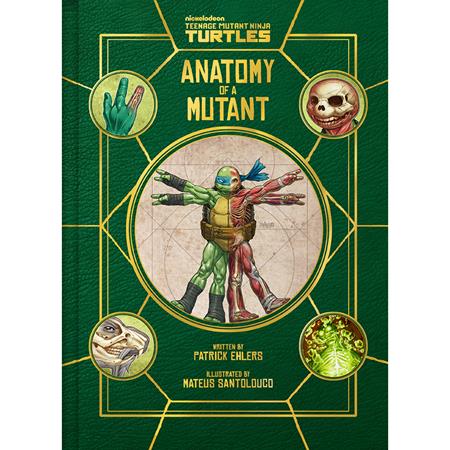 Preorder By 07/06 ~ TEENAGE MUTANT NINJA TURTLES HC ANATOMY OF A MUTANT