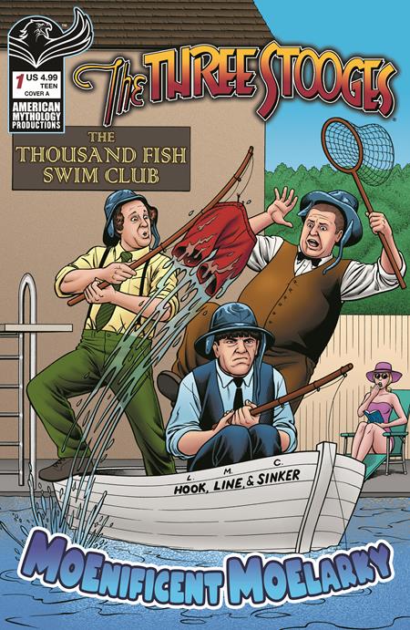 Three Stooges Magnificent Moelarky #1 CVR A Fraim Brothers