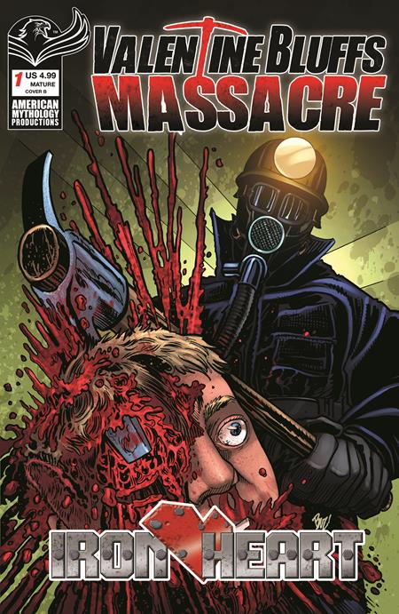 Valentine Bluffs Massacre Iron Heart #1 (Of 2) CVR B Buz Hasson Var (MR)
