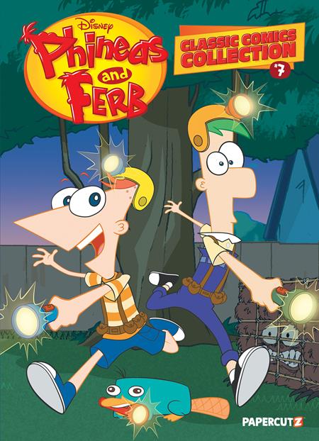 Preorder By 07/20 ~ PHINEAS AND FERB CLASSIC COMICS COLLECTION TP VOL 07