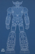 Preorder By 07/13 ~ UFO ROBOT GRENDIZER #1 (OF 4) CVR E BLUEPRINT DENIS BAJRAM & BRICE COSSU VAR