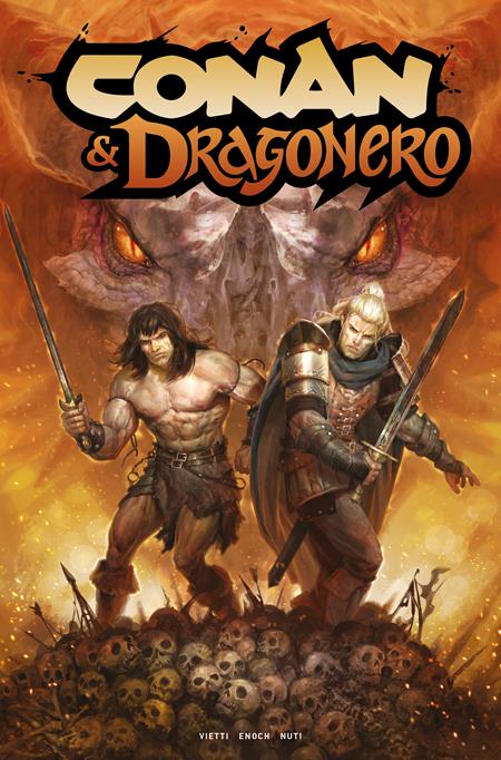 Preorder By 07/13 ~ CONAN AND DRAGONERO #4 (OF 7) CVR B LORENZO NUTI VAR (MR)