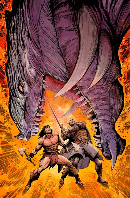 Preorder By 07/13 ~ CONAN AND DRAGONERO #4 (OF 7) CVR C PATCH ZIRCHER VIRGIN CARDSTOCK VAR (MR)