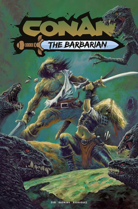 Preorder By 07/20 ~ CONAN THE BARBARIAN #34 CVR F JUAN ALBERTO HERNANDEZ GLOW IN THE DARK VAR (MR)