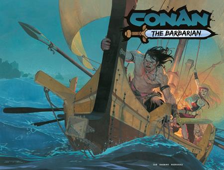 Preorder By 07/20 ~ CONAN THE BARBARIAN #34 CVR G ESAN RIBIC WRAPAROUND CARDSTOCK VAR (MR)
