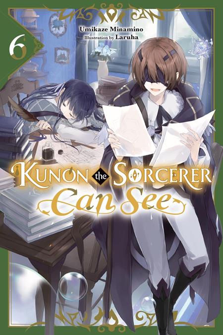 Preorder By 07/06 ~ KUNON THE SORCERER CAN SEE LIGHT NOVEL VOL 06