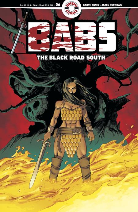 Babs The Black Road South #6 (Of 6) Cover B 3 Copy Declan Shalvey Unlock Variant