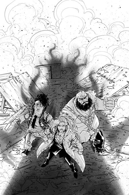 Valhallaw #3 (Of 5) CVR C INC 1:20 Pedro R M Andreo B&W Var (MR)