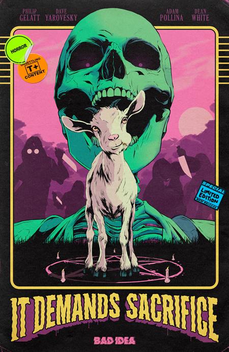 It Demands Sacrifice #1 (Of 4) Cover F Inc 1:20 Flops Retro Variant
