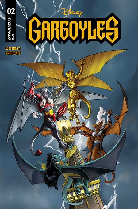 Gargoyles (2026) #2 CVR C Frank Paur Var