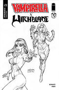 Vampirella X Witchblade Special #1 (One Shot) CVR K INC 1:15 Joseph Michael Linsner Line Art Var