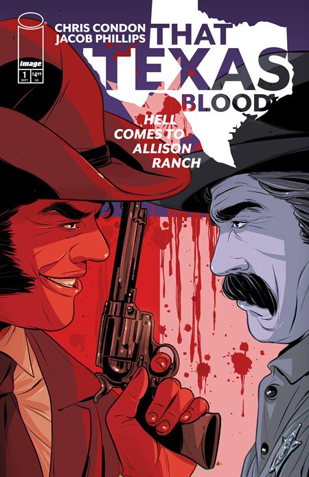 That Texas Blood Hell Comes To Allison Ranch #1 (Of 6) CVR C Luana Vecchio Var (MR)