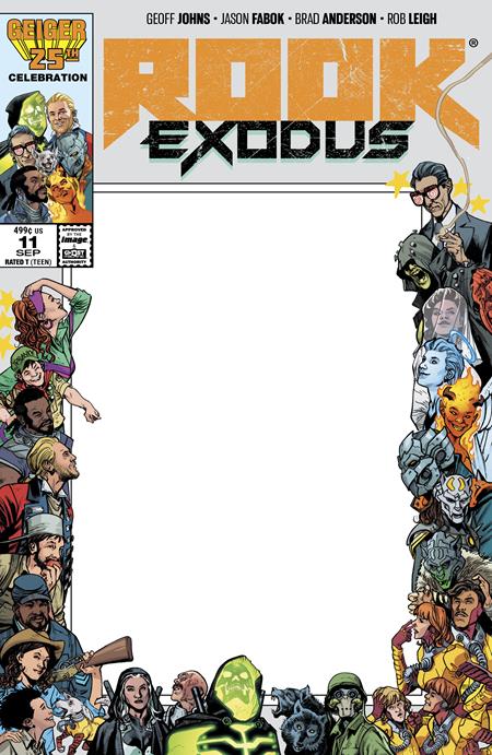 Rook Exodus #11 CVR E Blank Sketch Var