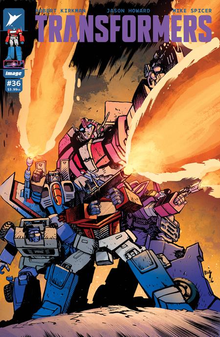 Transformers #36 CVR B Daniel Warren Johnson & Mike Spicer Var