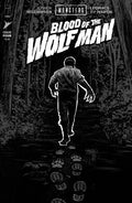 Universal Monsters Blood Of The Wolf Man #4 (Of 4) CVR D INC 1:25 Mike Del Mundo B&W Classic Horror Var