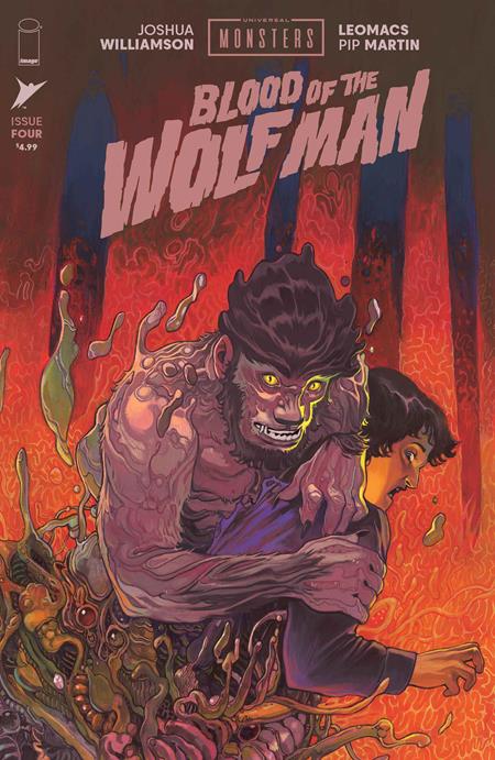 Universal Monsters Blood Of The Wolf Man #4 (Of 4) CVR E INC 1:50 Som Var